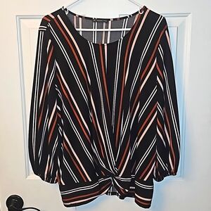 Adrianna Papell stripped women's top